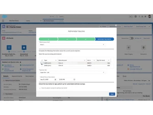 salesforce vaccine cloud workflow