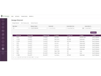 360Winery Manage Shipment