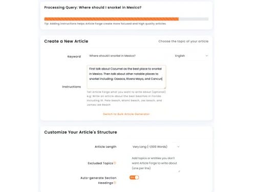 article forge article