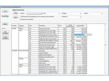VinNOW Adjust Inventory