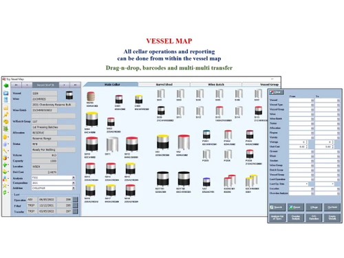 Ezy Systems Vessel Map