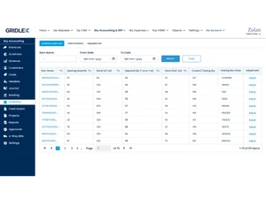 Gridlex Sky Inventory