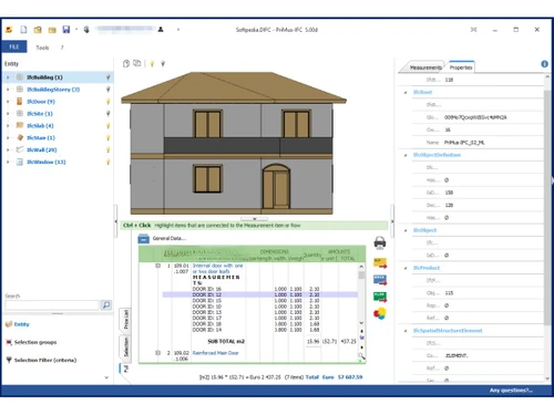 Primus IFC-modelling