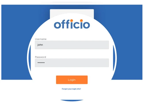 Officio Client Portal