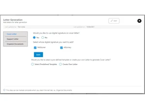Imagility Letter Generation