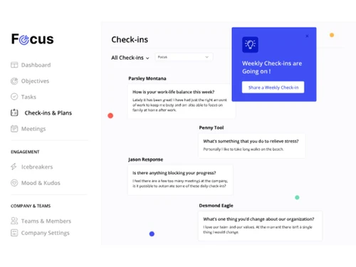Focus OKR Check