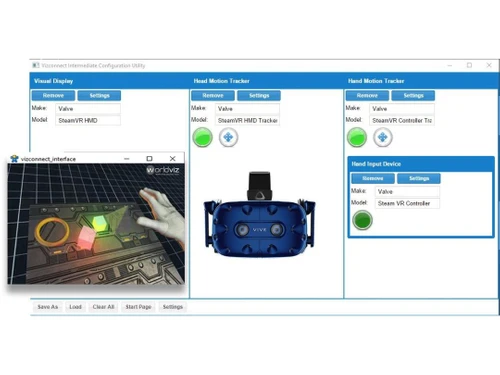 Vizard Visual Display