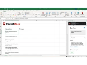 rocketdocs excel