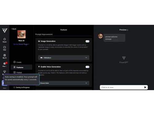 flowgpt features