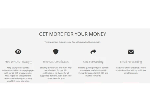 Porkbun URL Forwarding