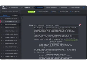 NolanAI Script Writing