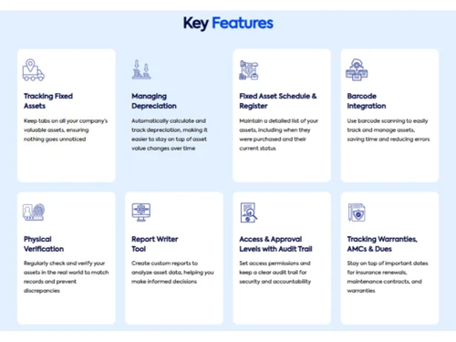 Spine Asset Manager-Key Features