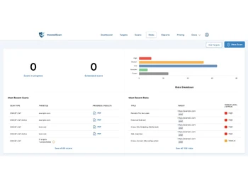 hostedscan dashboard