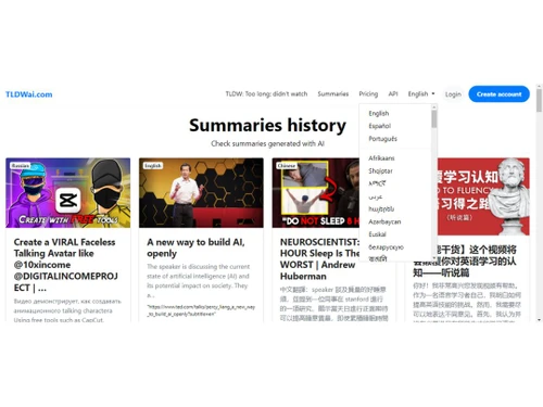 tldwai history