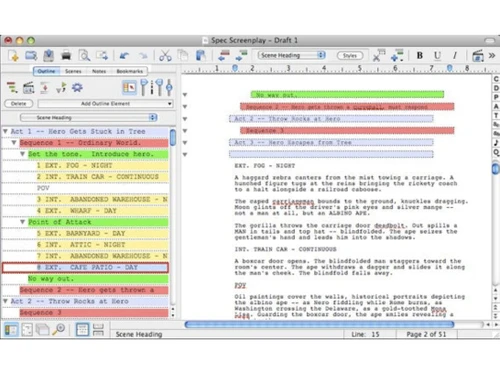 Movie Magic Screenwriter Notes