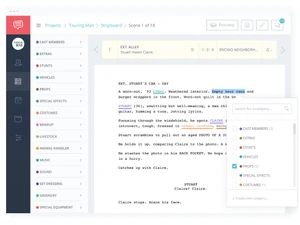 StudioBinder StripBoard