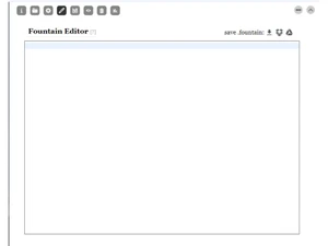 Afterwriting Fountain Editor