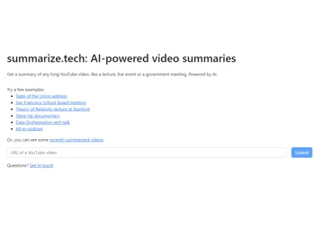 summarize tech dashboard