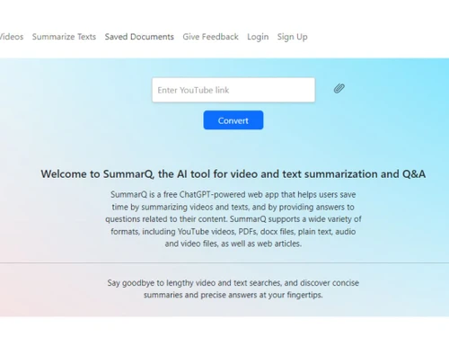 summarq dashboard