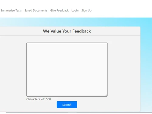 summarq feedback