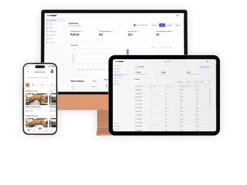MealPe dashboard
