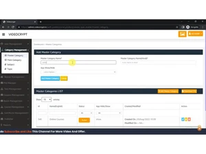 videocrypt dashboard