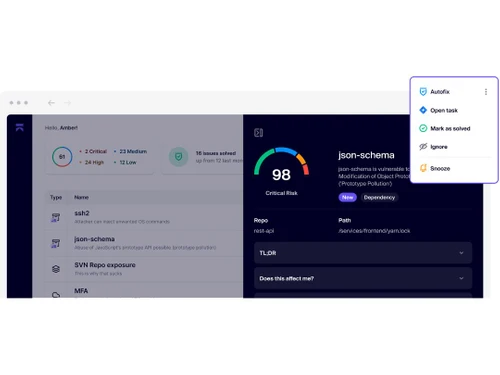 aikido security metrics