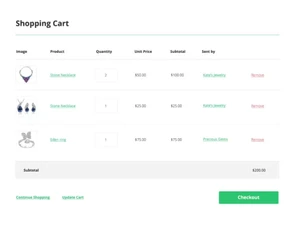 My Marketplace Builder Cart