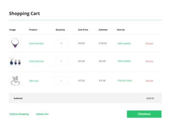 My Marketplace Builder Cart