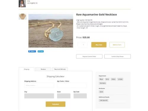 My Marketplace Builder Details