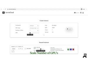 jarvislabs gpus