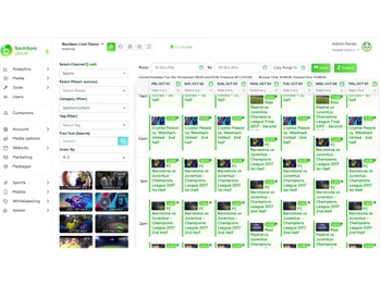 Bamboo Cloud Dashboard