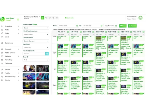 Bamboo Cloud Dashboard