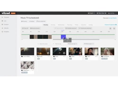 Viloud Program Scheduled