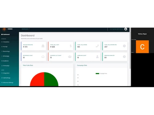 vodex dashboard