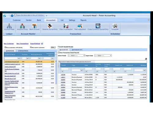 poise accounting dashboard