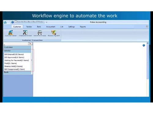 poise accounting workflow