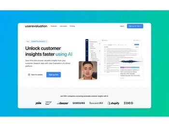 User Evaluation Customer Insights