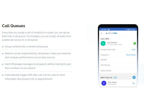 Rolo CRM Call Queues
