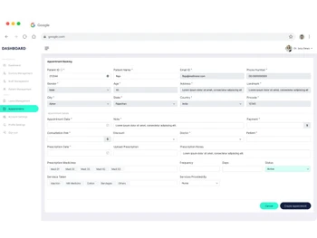 Swasti HMS Appointment