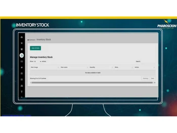 Pharoscion inventory