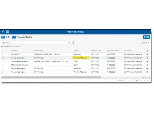 Mobileforce CPQ Quotes