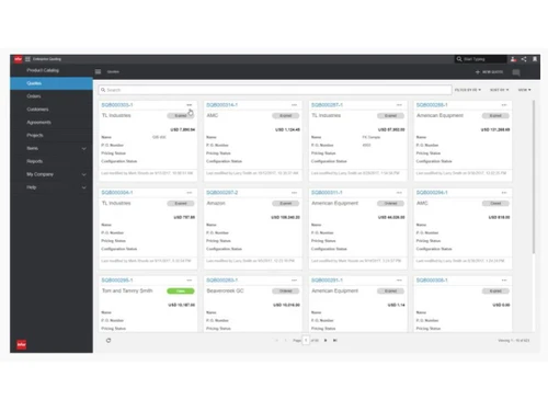 Infor CPQ Quotes