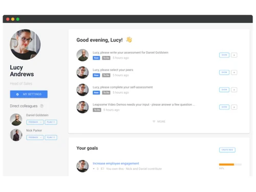 Leapsome-User-Profile