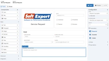 softexpert bpm electronic forms automation