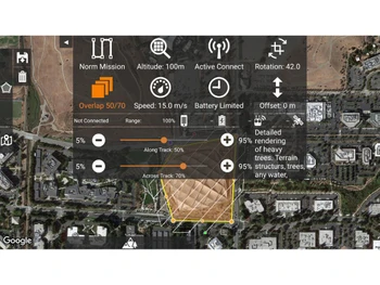 Map Pilot Pro Overlap