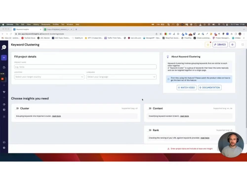 keyword insights clustering