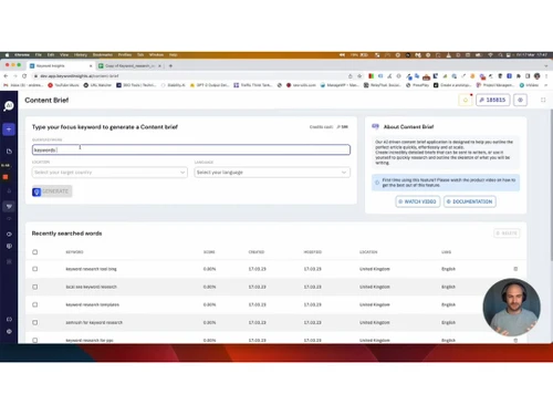 keyword insights content