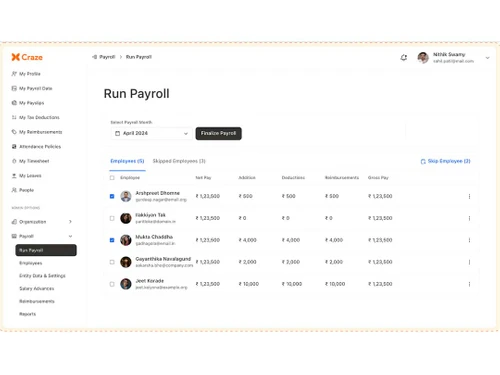 Crazehq Payroll