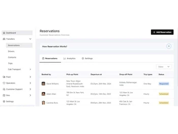 Allride Apps Reservations